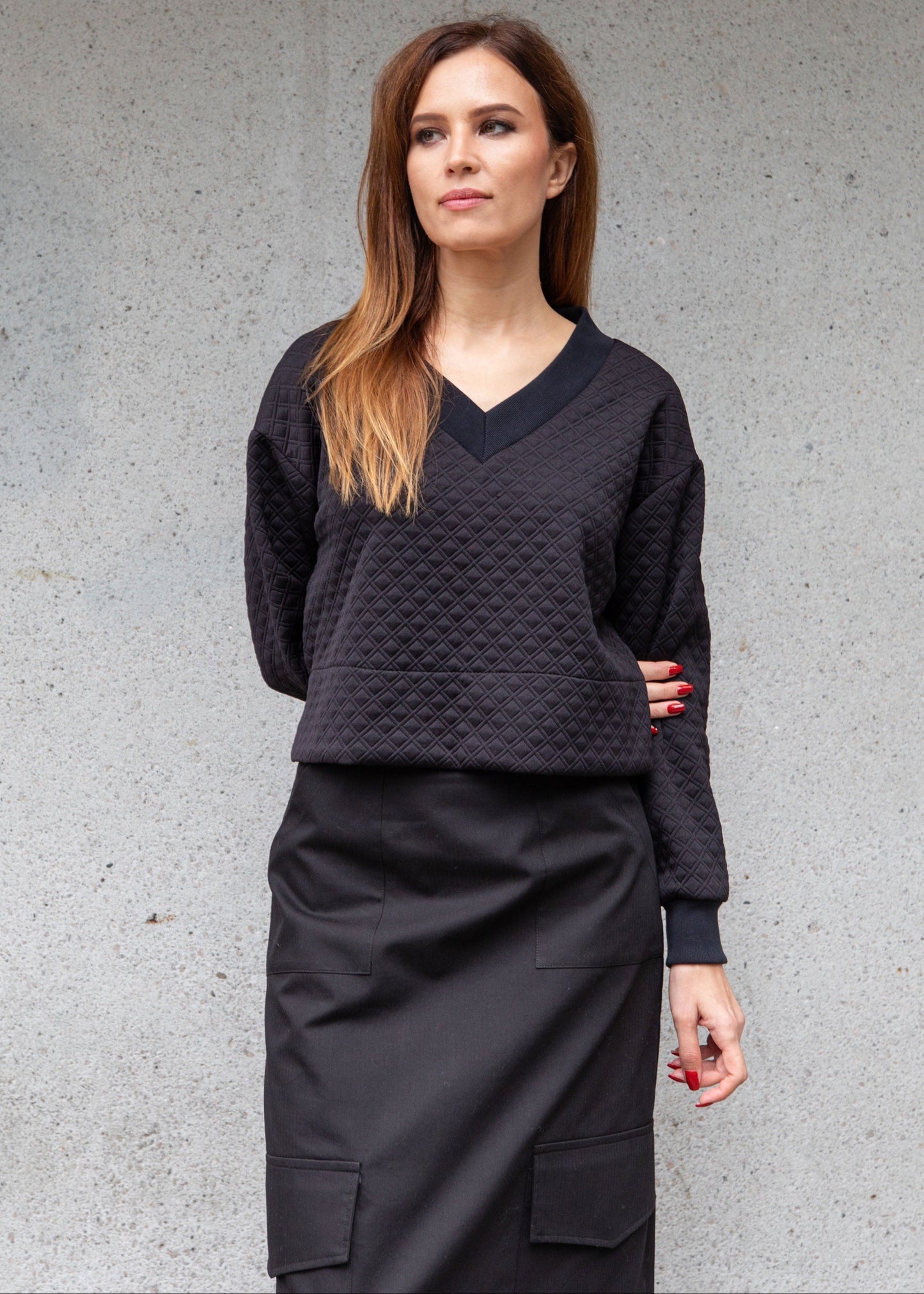 THE ANDRA SKIRT IN BLACK