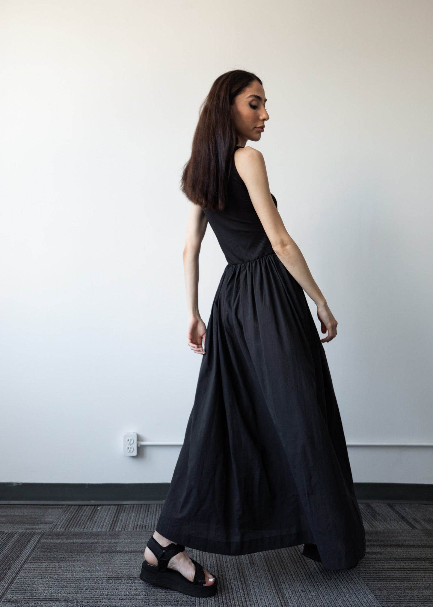 Dragonfly Black Dress ('Ayne by Goreea) - Goreea Designs