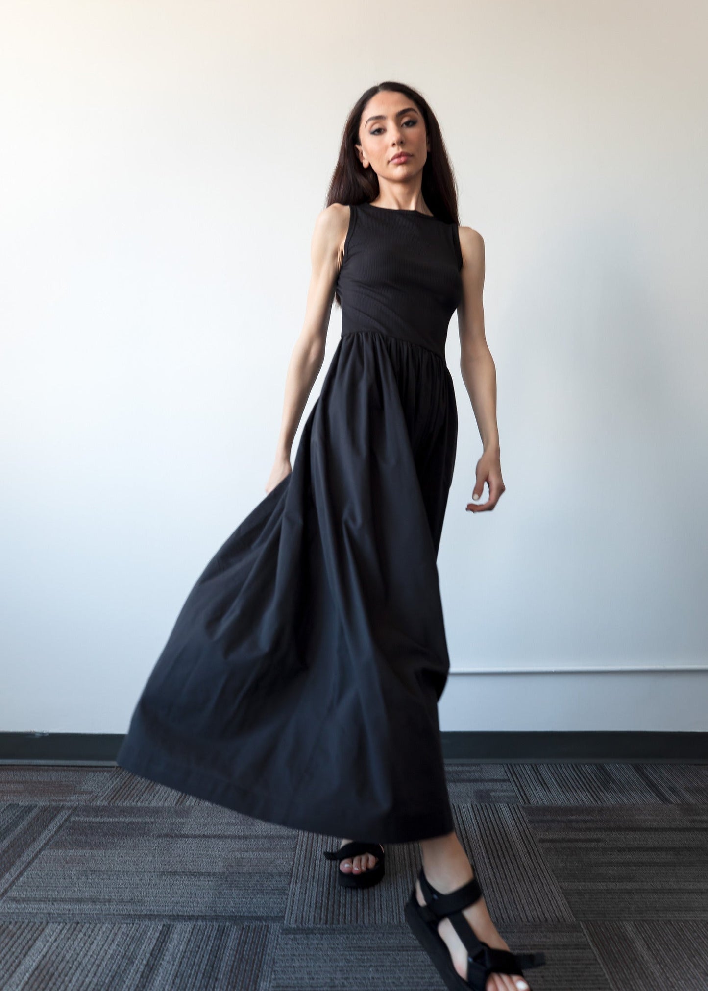 Dragonfly Black Dress ('Ayne by Goreea) - Goreea Designs