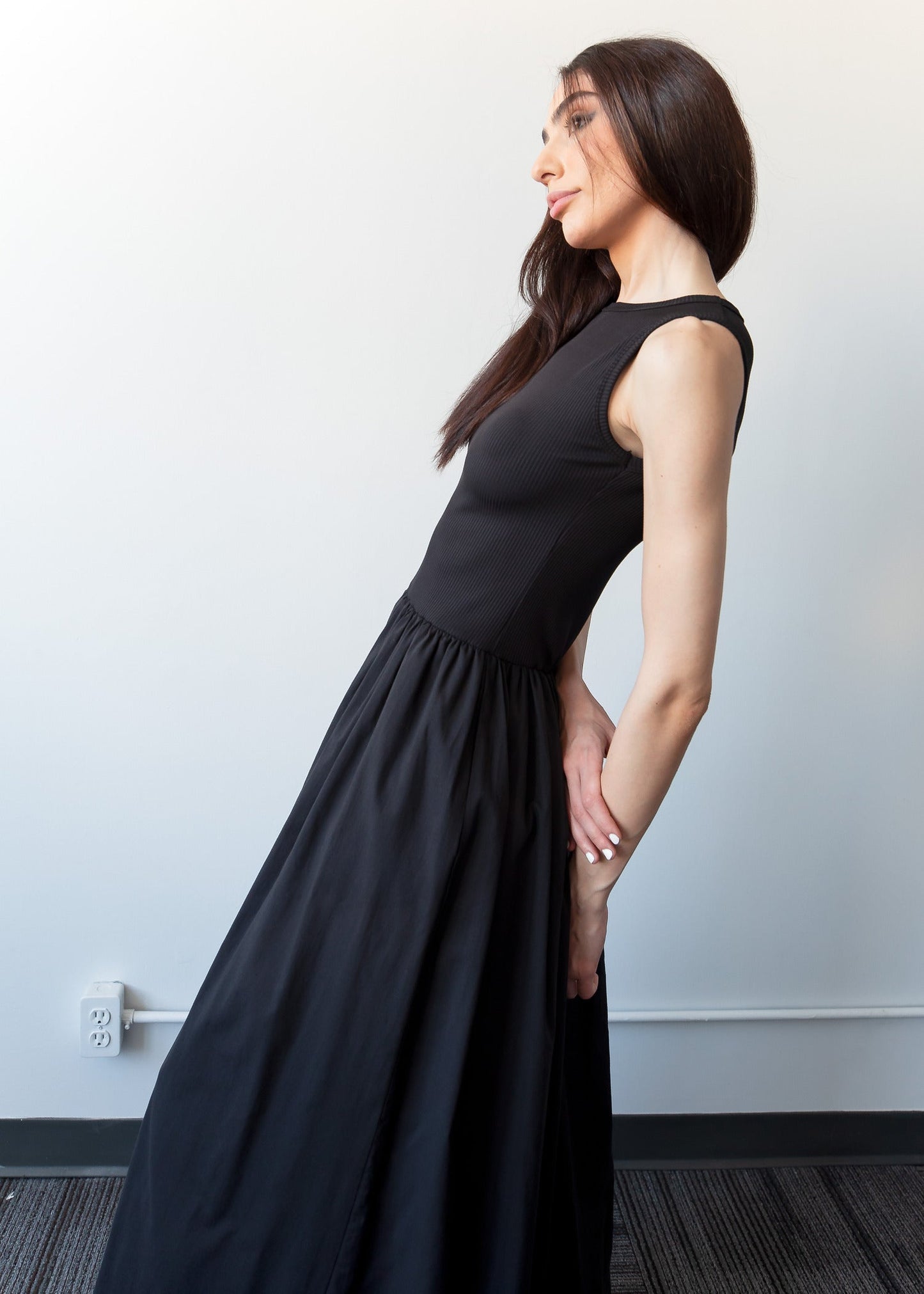 Dragonfly Black Dress ('Ayne by Goreea) - Goreea Designs