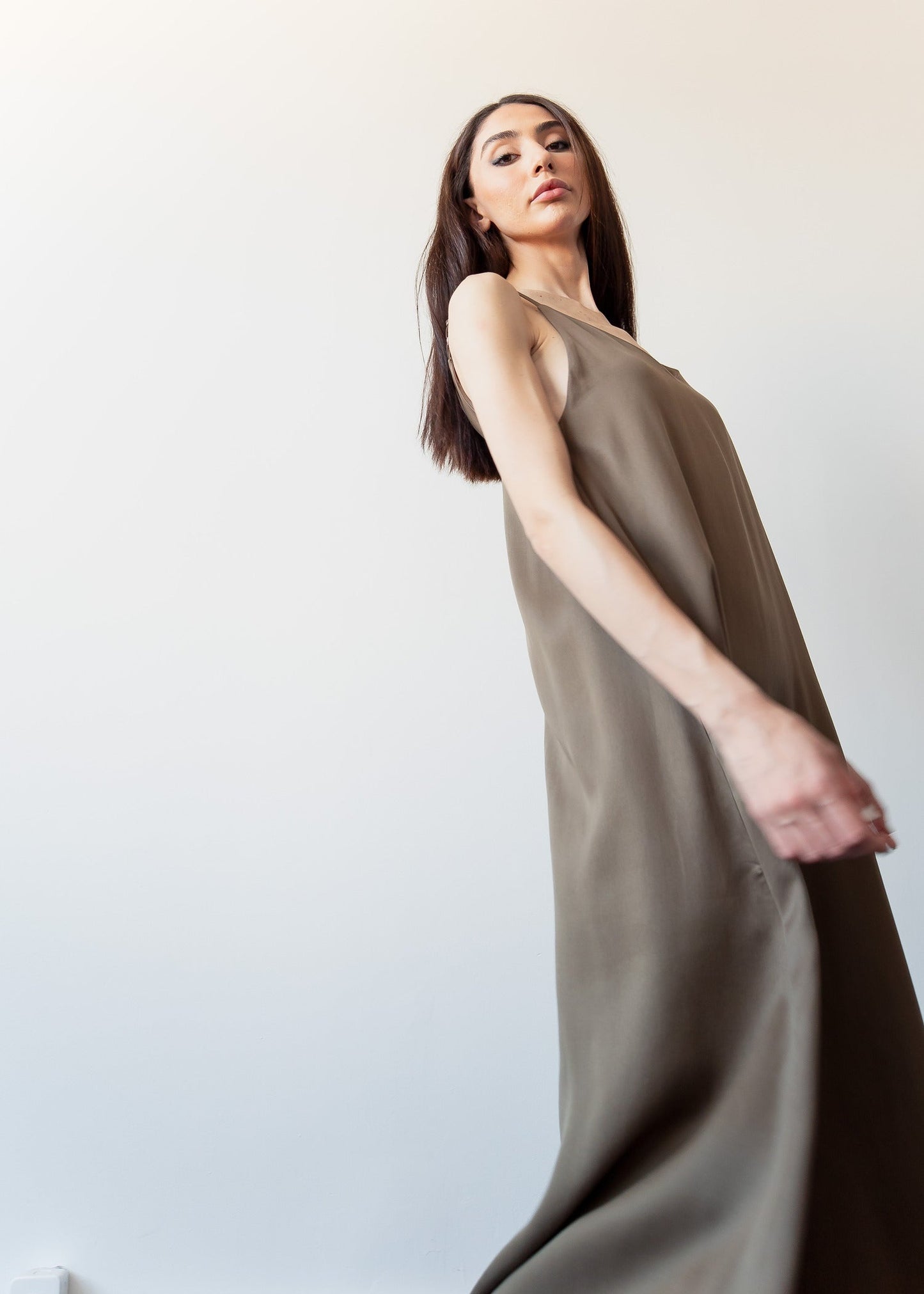 Lovebird Sage Dress ('Ayne by Goreea) - Goreea Designs