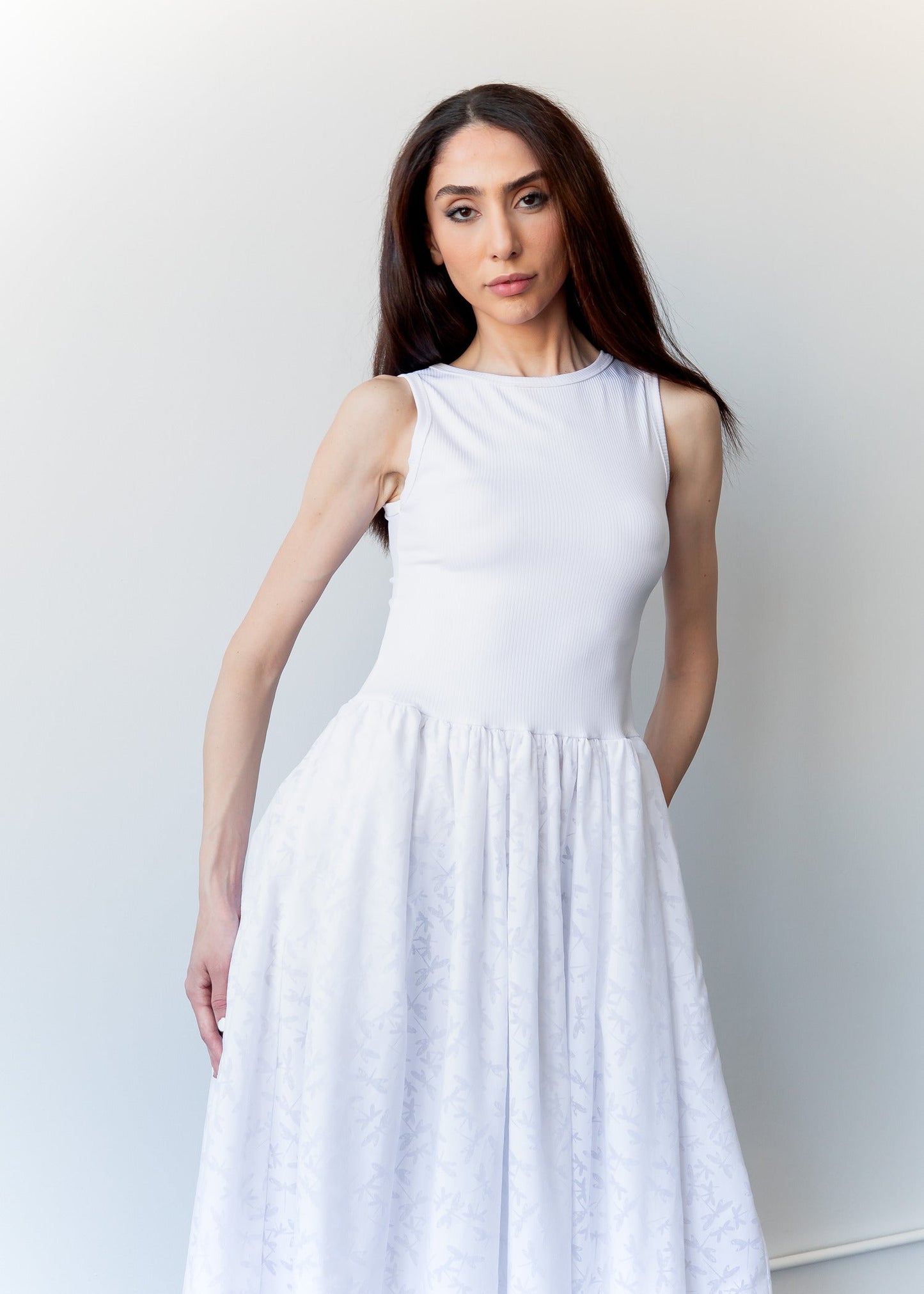 Dragonfly White Dress ('Ayne by Goreea) - Goreea Designs