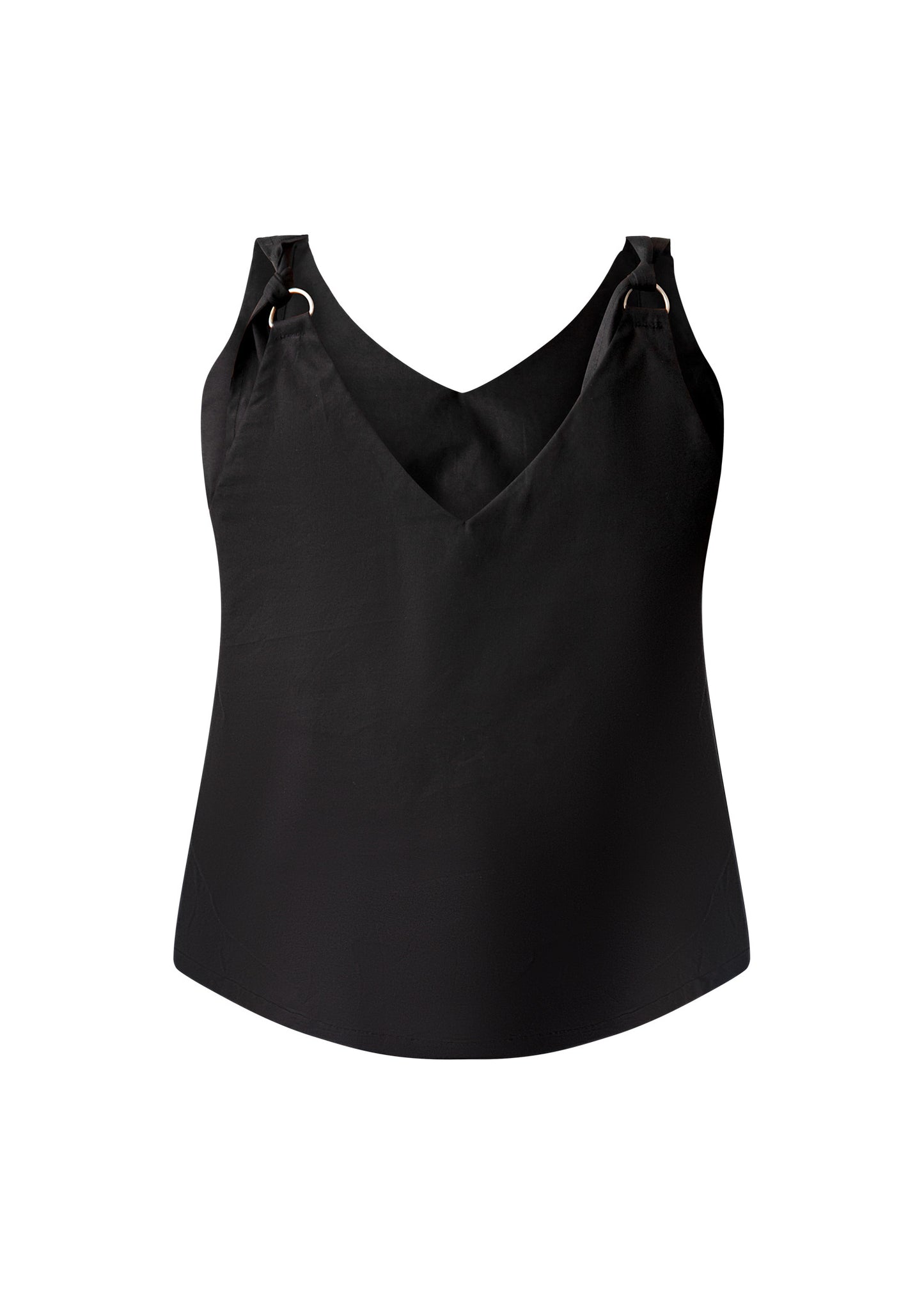 THE MELIKA TOP IN BLACK - Goreea Designs