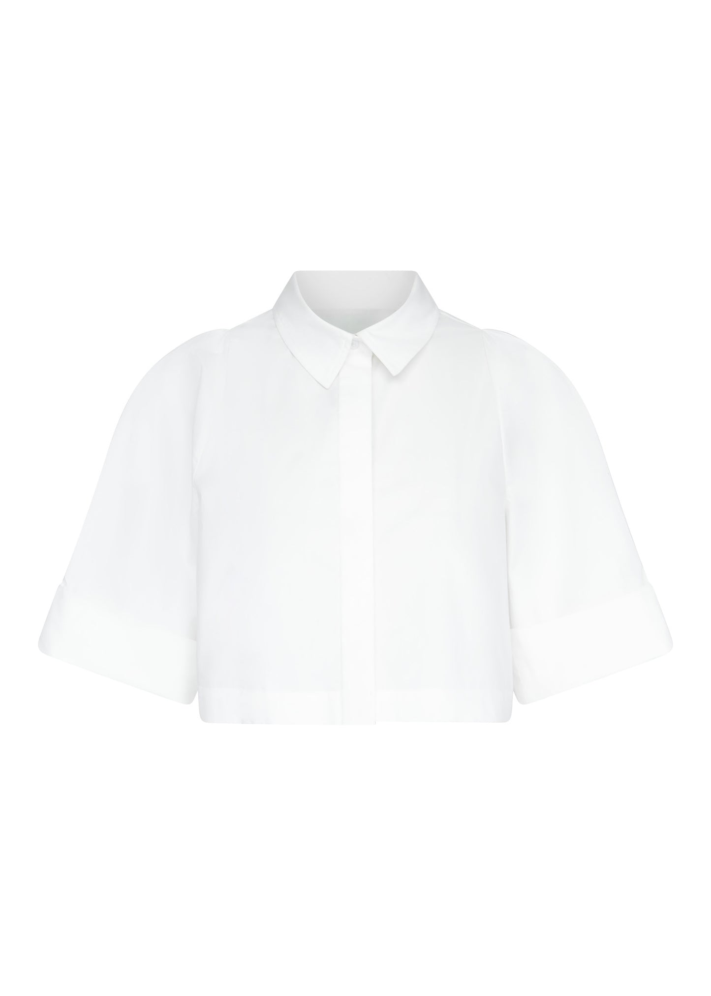CJ CROPPED SHIRT (Black) - Goreea Designs