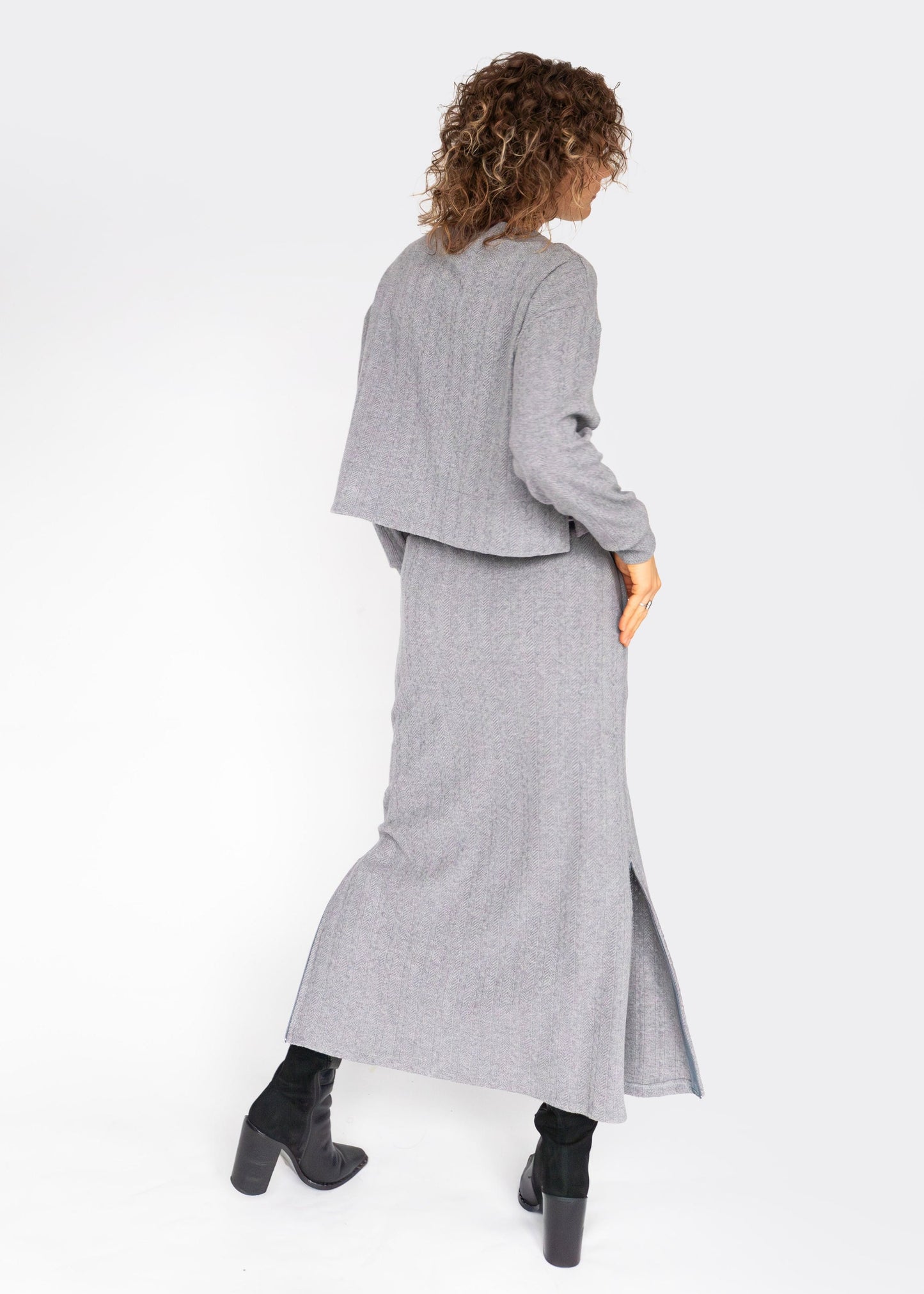 Serenity Grey Top ('Ayne by Goreea) - Goreea Designs