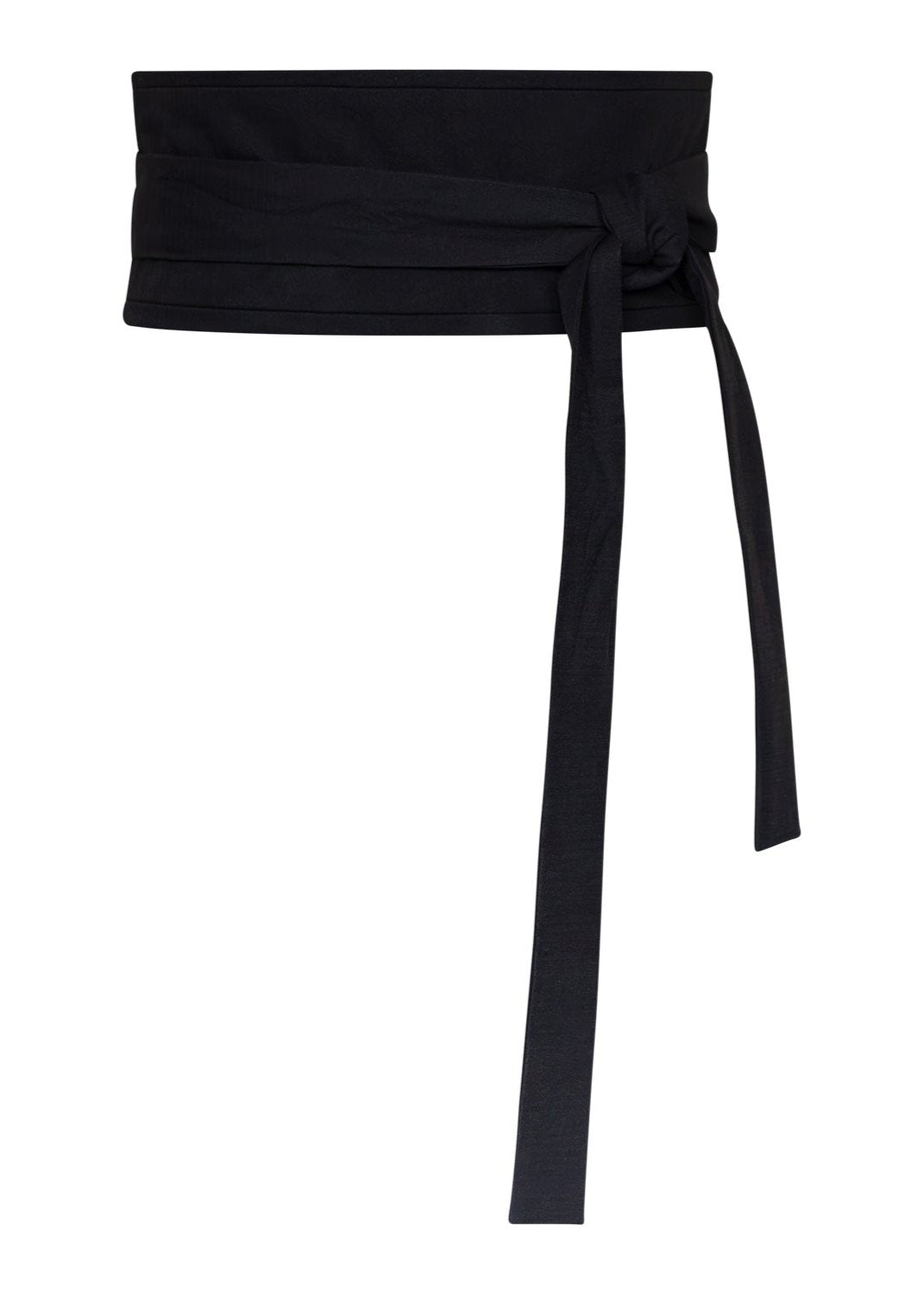 Wide Adjustable Black Belt - Goreea Designs