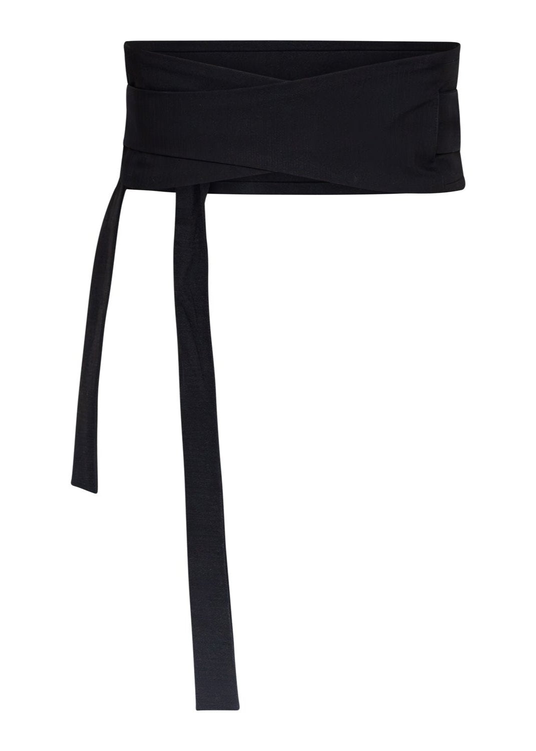Wide Adjustable Black Belt - Goreea Designs