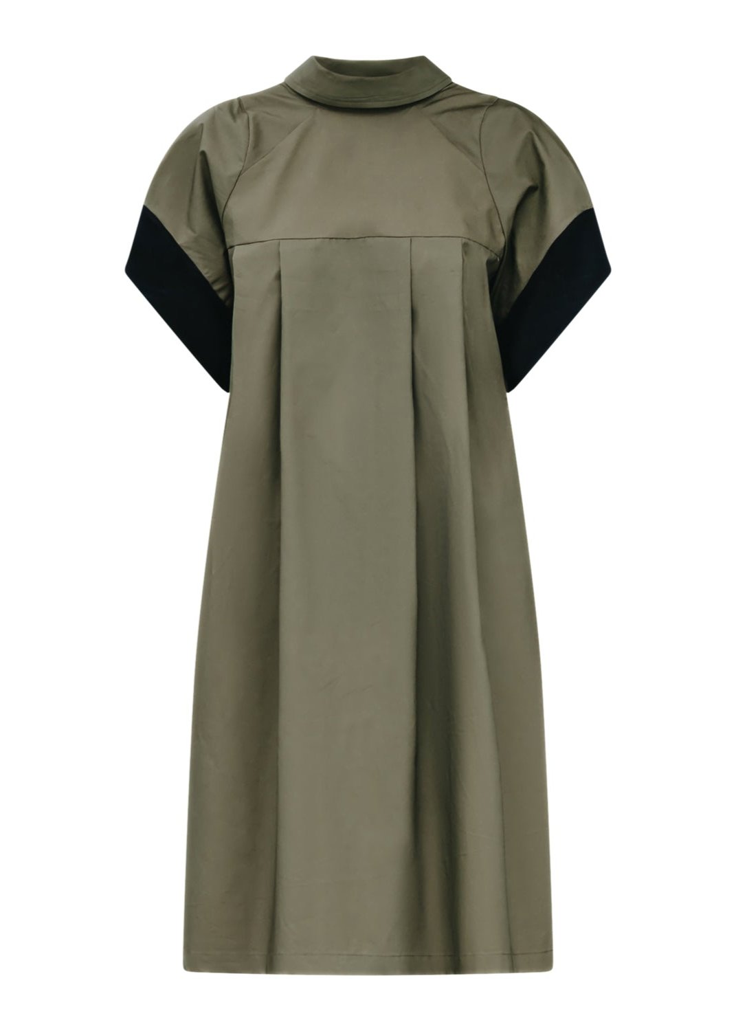 MONIQUE SHIRT DRESS (Olive Green) - Goreea Designs
