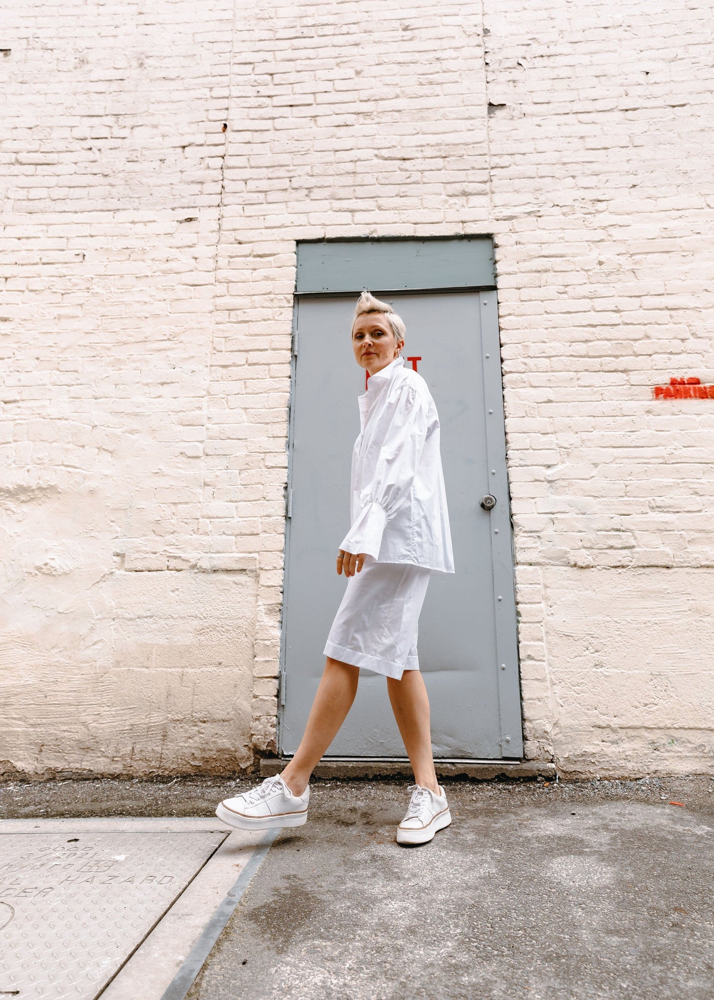 YULIA SHIRT (White) - Goreea Designs