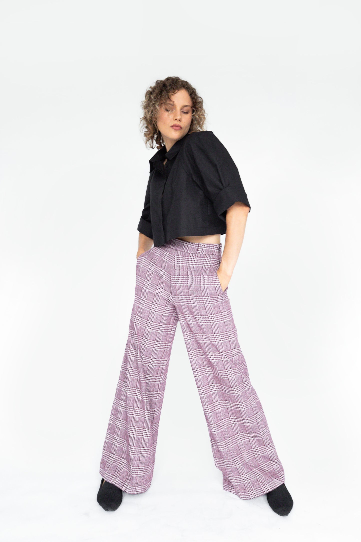 THE SOHO PANTS (Burgundy)