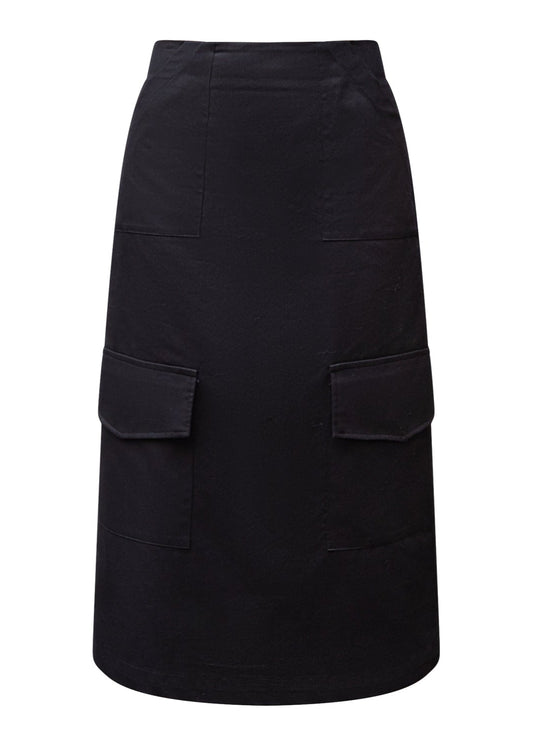 THE ANDRA SKIRT IN BLACK - Goreea Designs