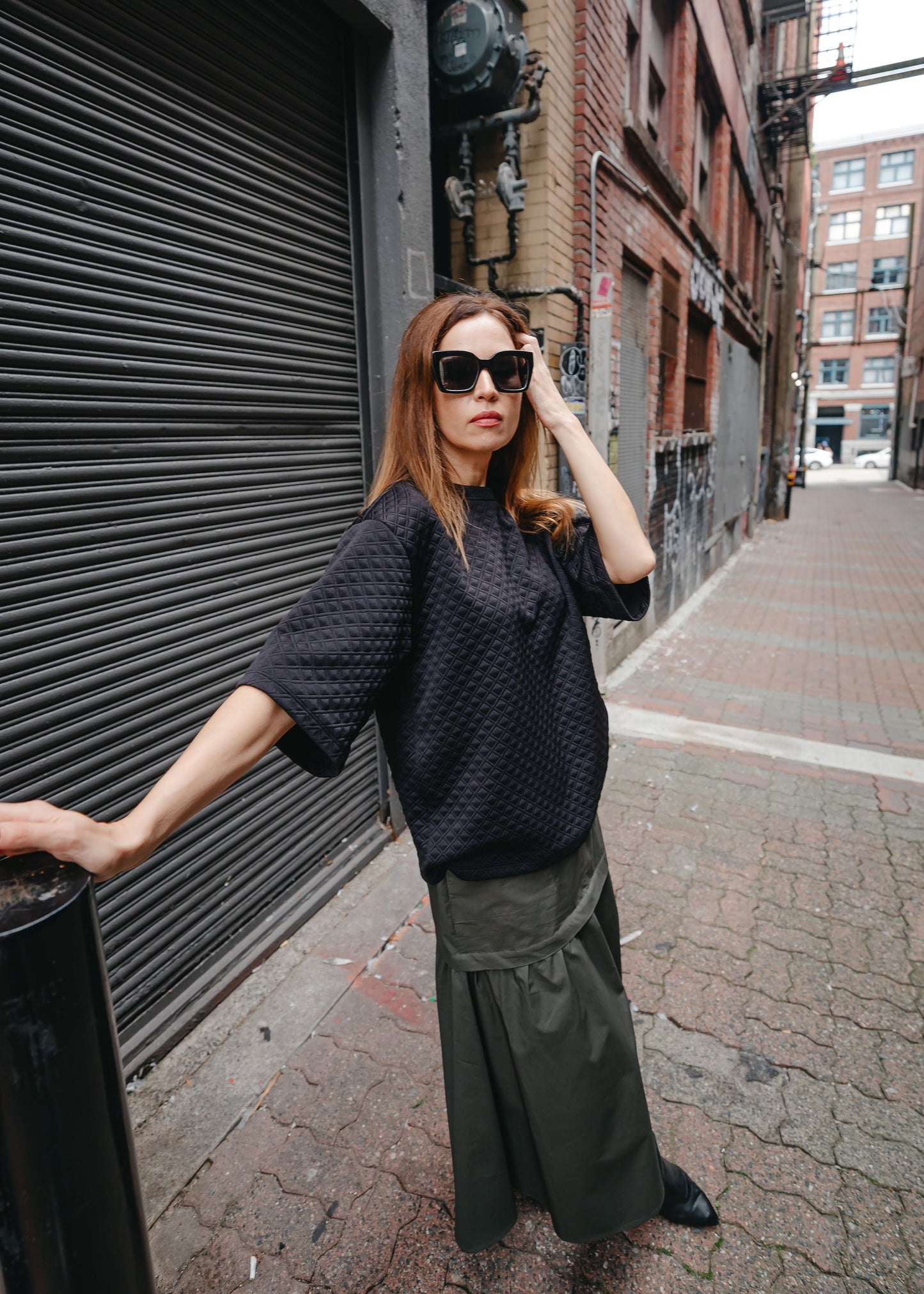EMILY SKIRT IN GREEN