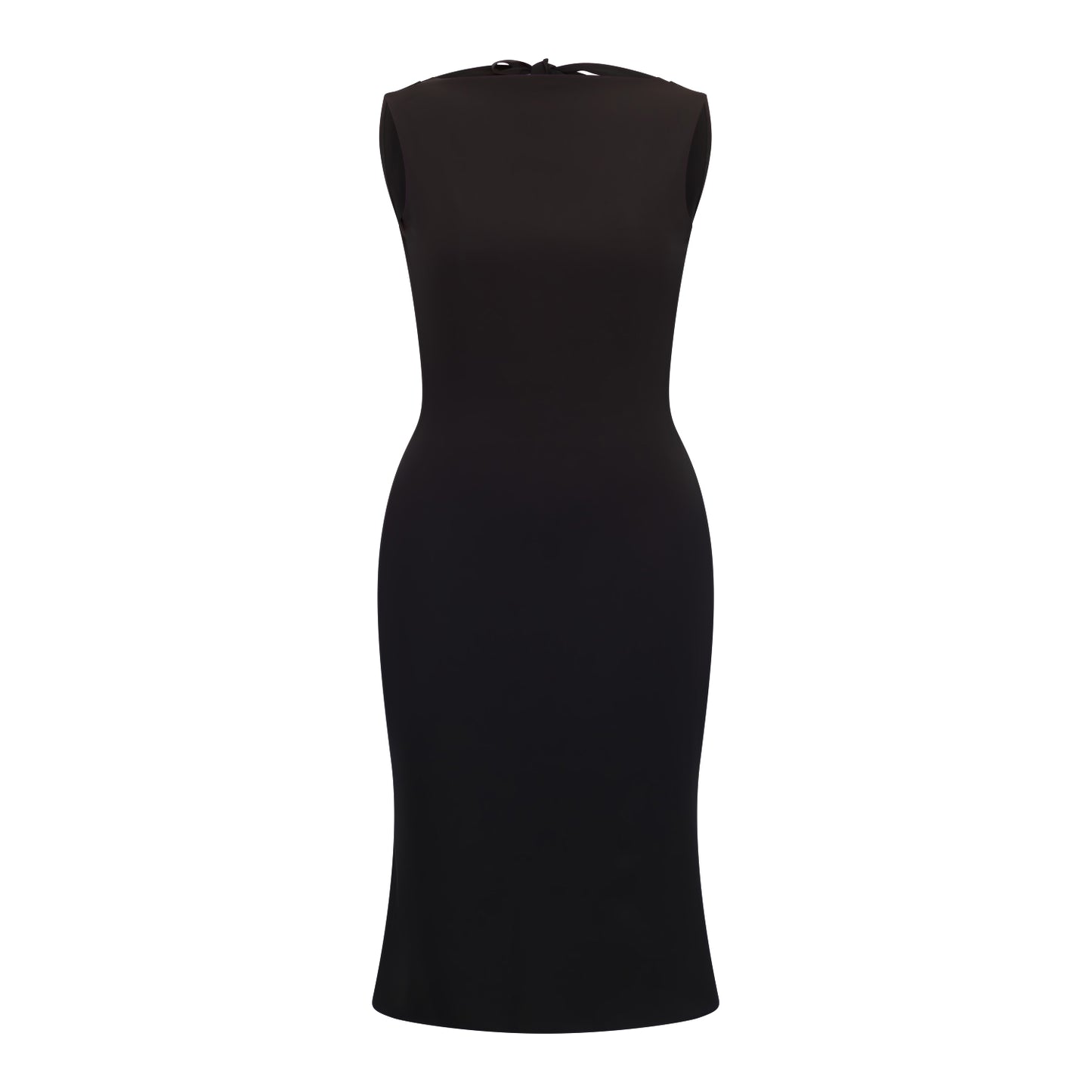 The Midi Hourglass Dress With Deep Back Cowl ('Ayne by Goreea) - Goreea Designs