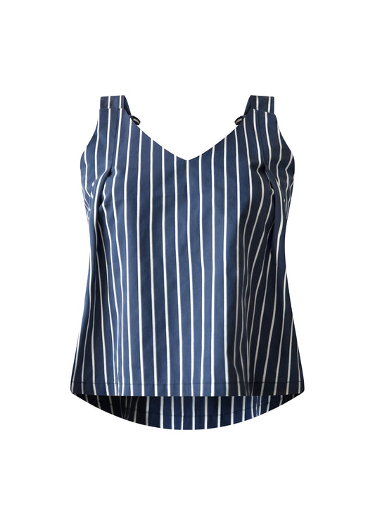 THE MELIKA TOP IN STRIPES