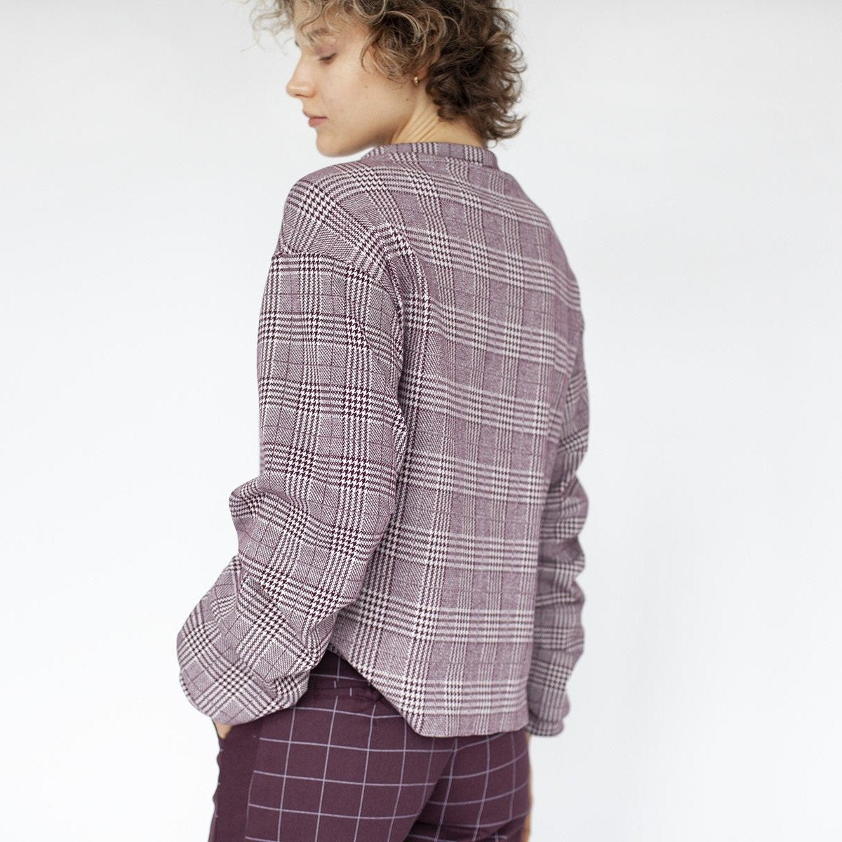 THE PLAID PULLOVER - Goreea Designs