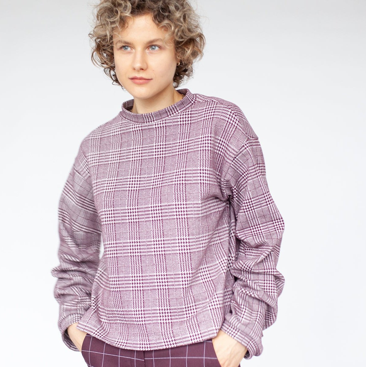 THE PLAID PULLOVER - Goreea Designs