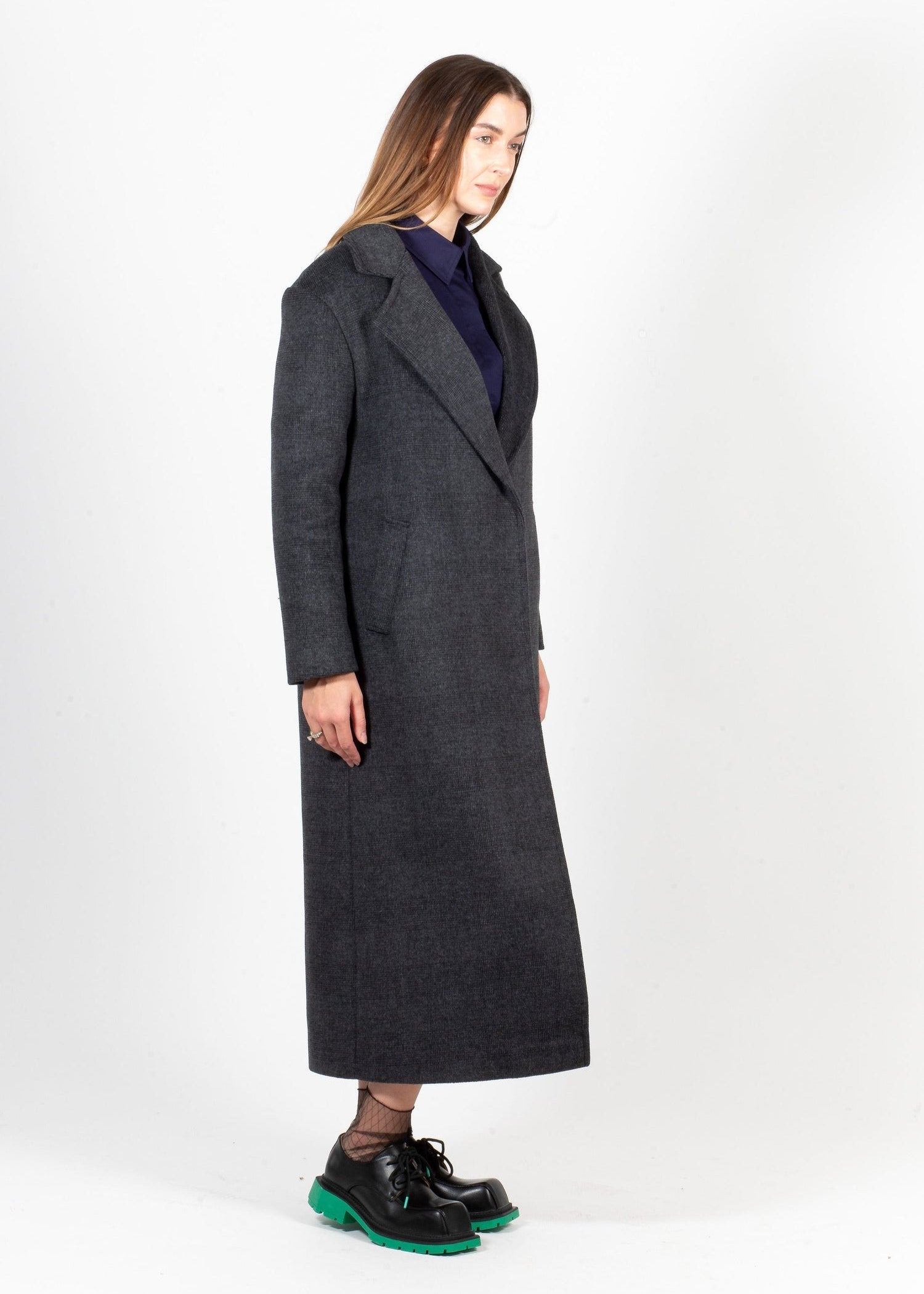 The Sleek Long Coat - Goreea Designs