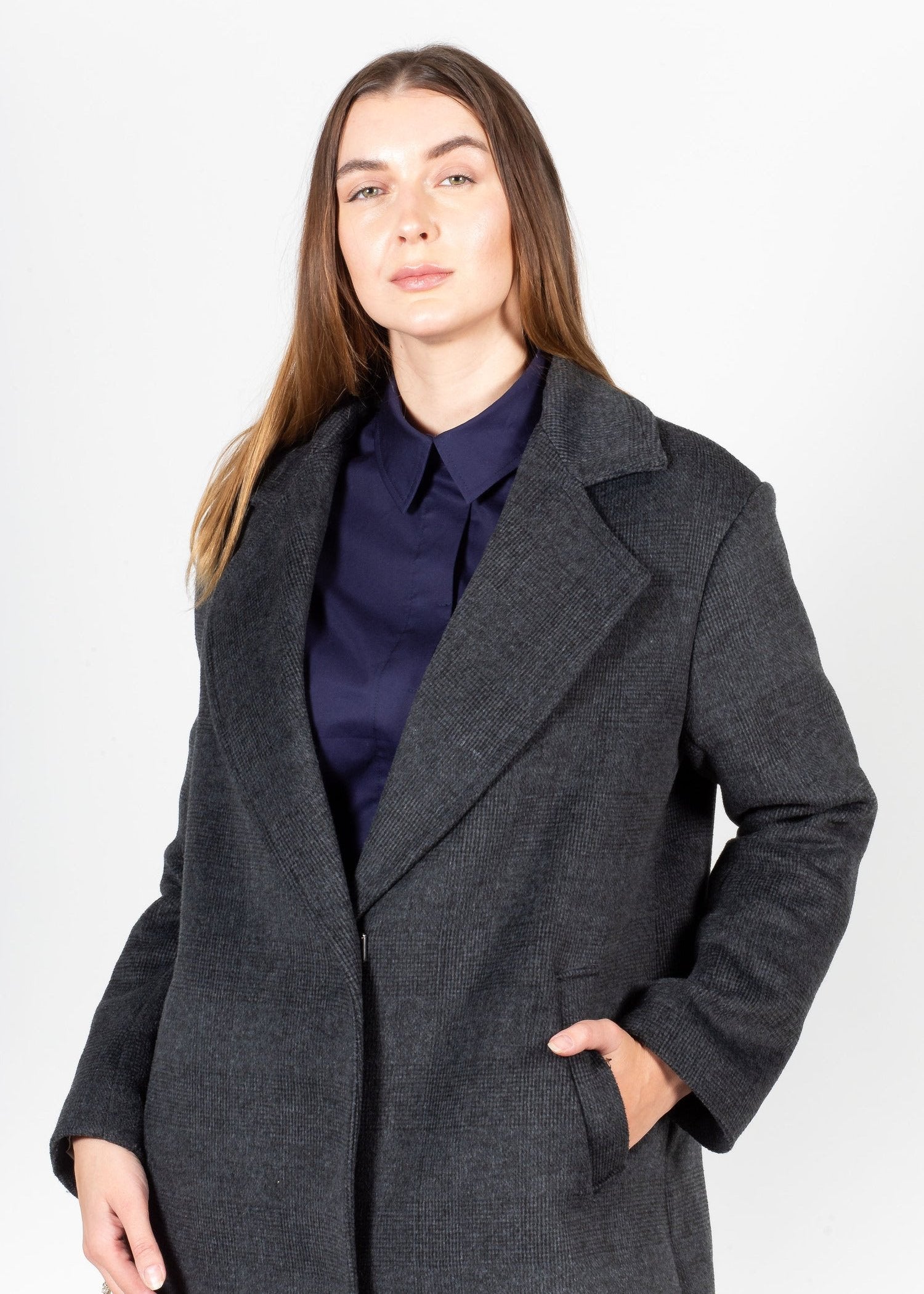 The Sleek Long Coat - Goreea Designs