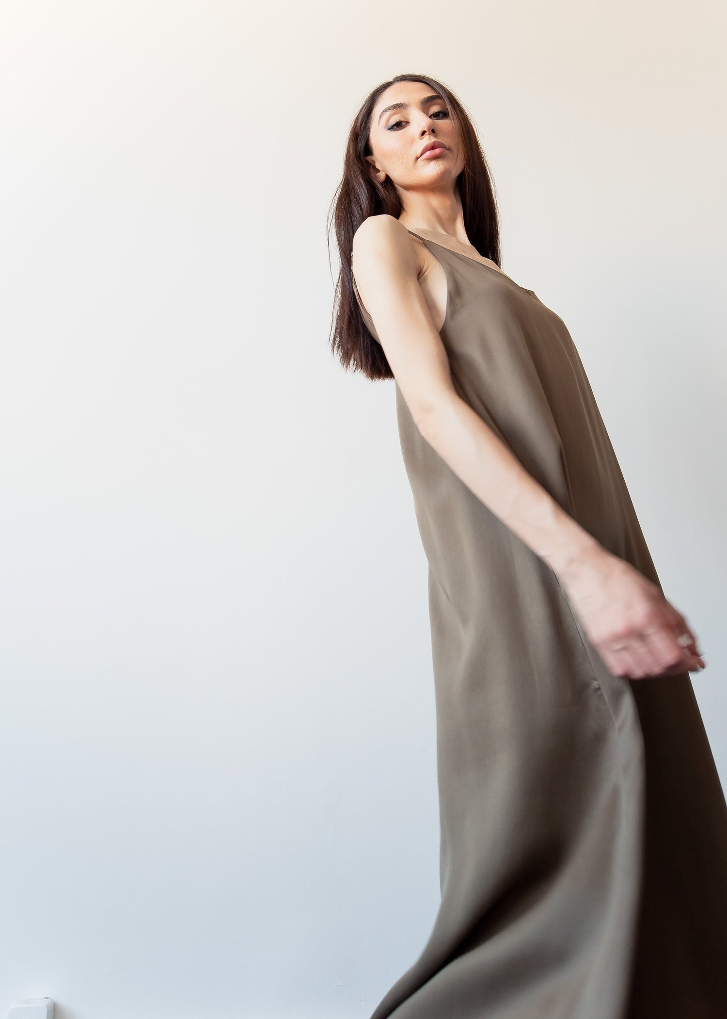 Lovebird Sage Dress ('Ayne by Goreea) - Goreea Designs