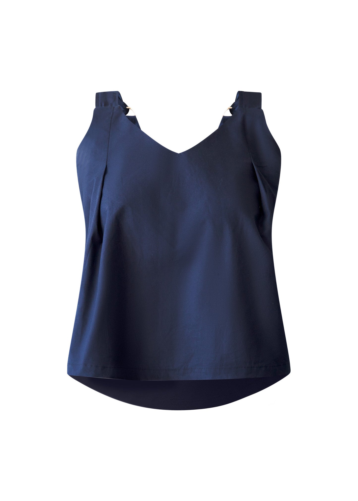 THE MELIKA TOP IN NAVY
