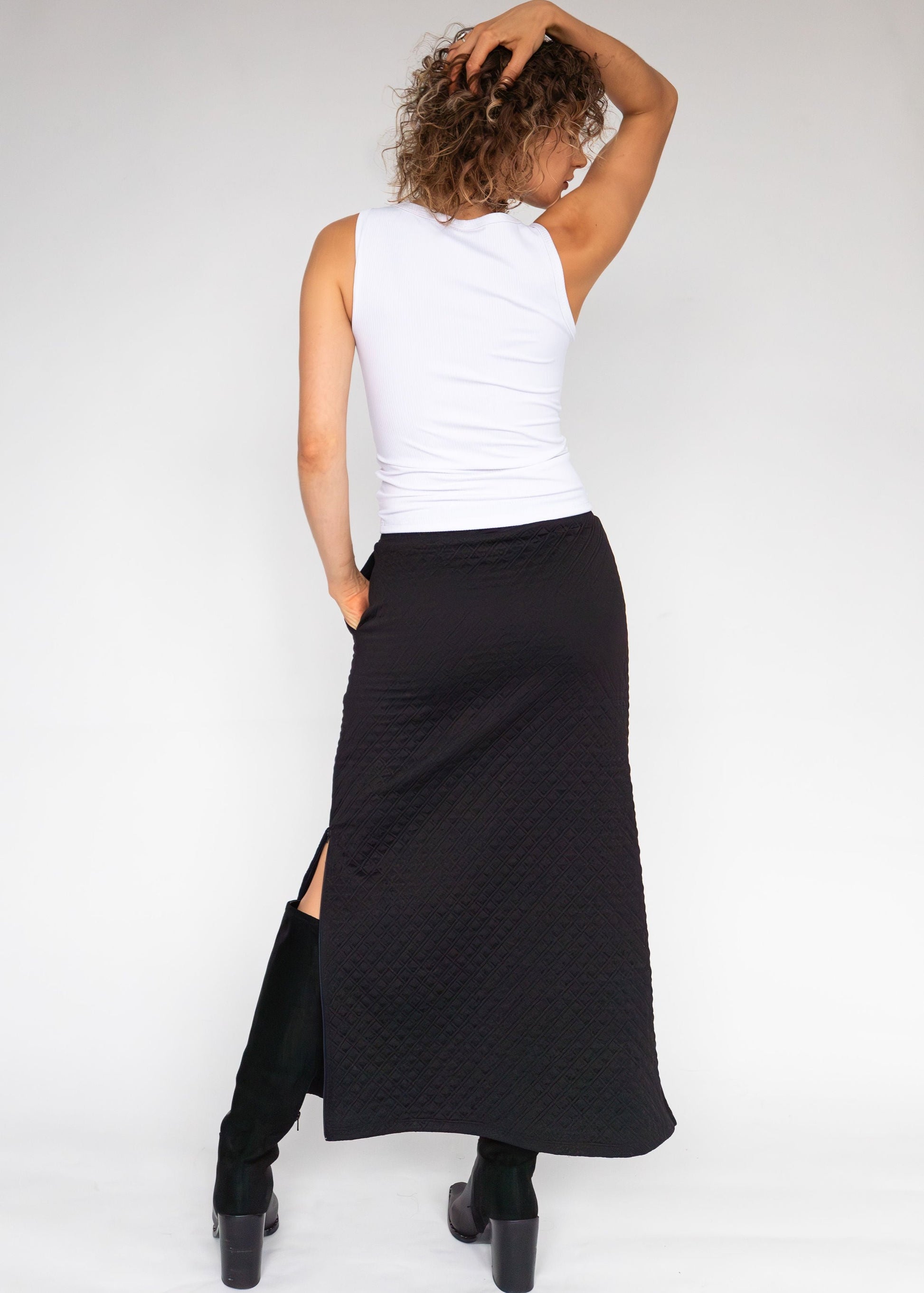 Serenity Black Skirt ('Ayne by Goreea) - Goreea Designs