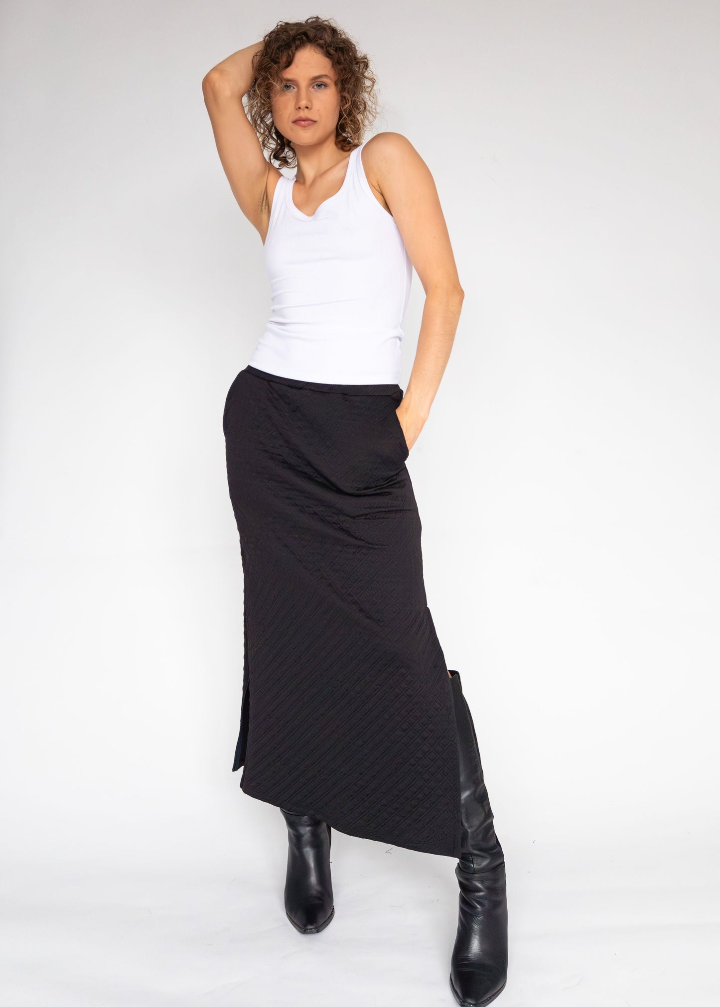 Serenity Black Skirt ('Ayne by Goreea) - Goreea Designs