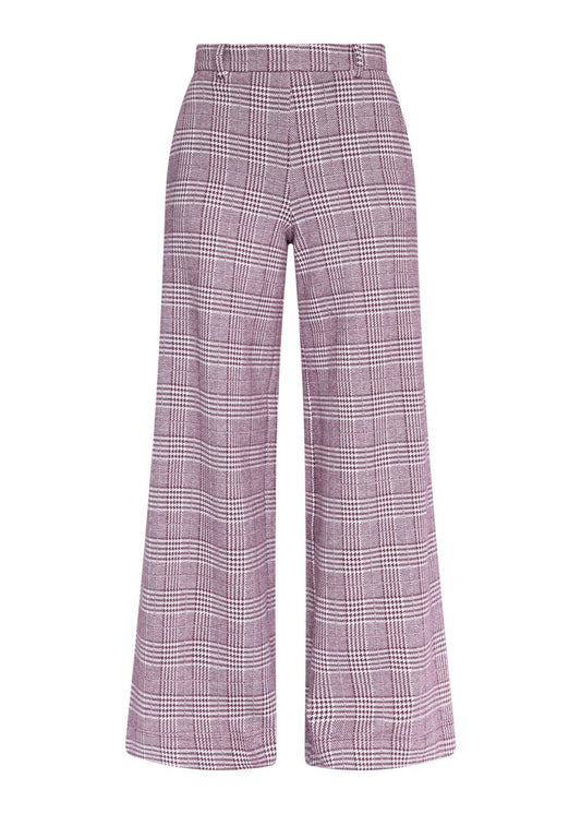 THE SOHO PANTS (Burgundy) - Goreea Designs