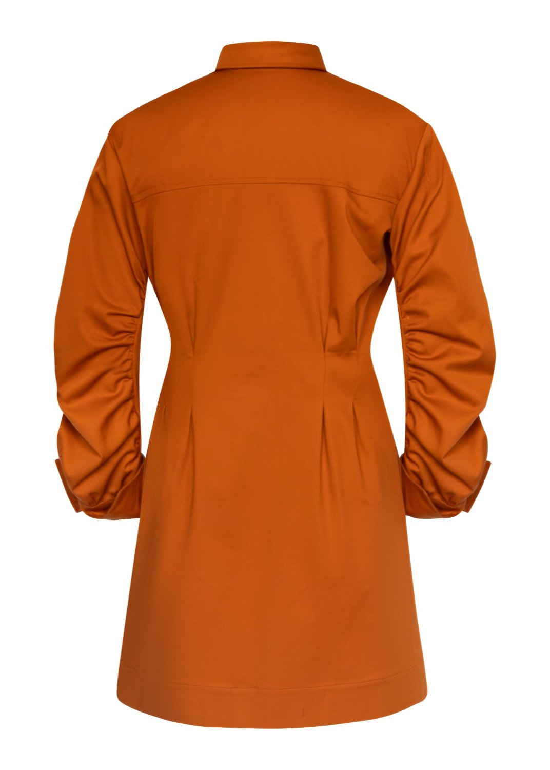 The Capri Mini Shirt Dress (Caramel) - Goreea Designs