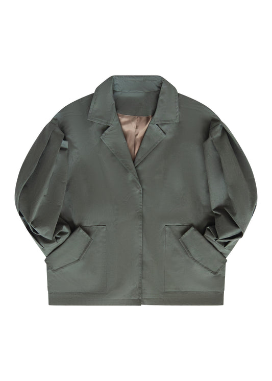 THE BROOKLYN JACKET (Dark Teal) - Goreea Designs