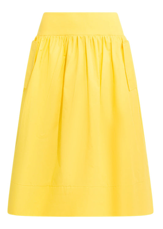 THE ISOLDE SKIRT IN WHITE - Goreea Designs