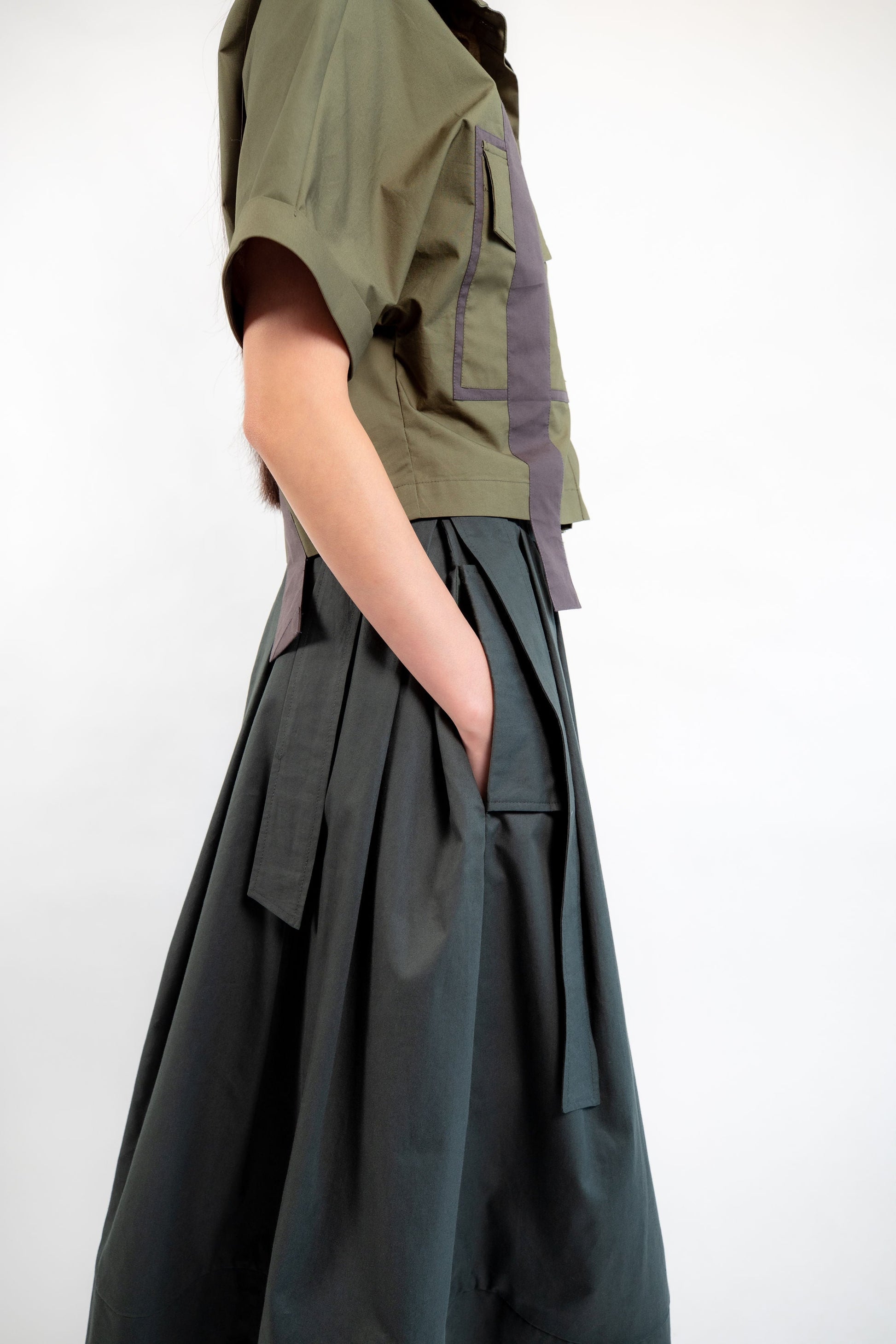 PLEATED SKIRT - Goreea Designs