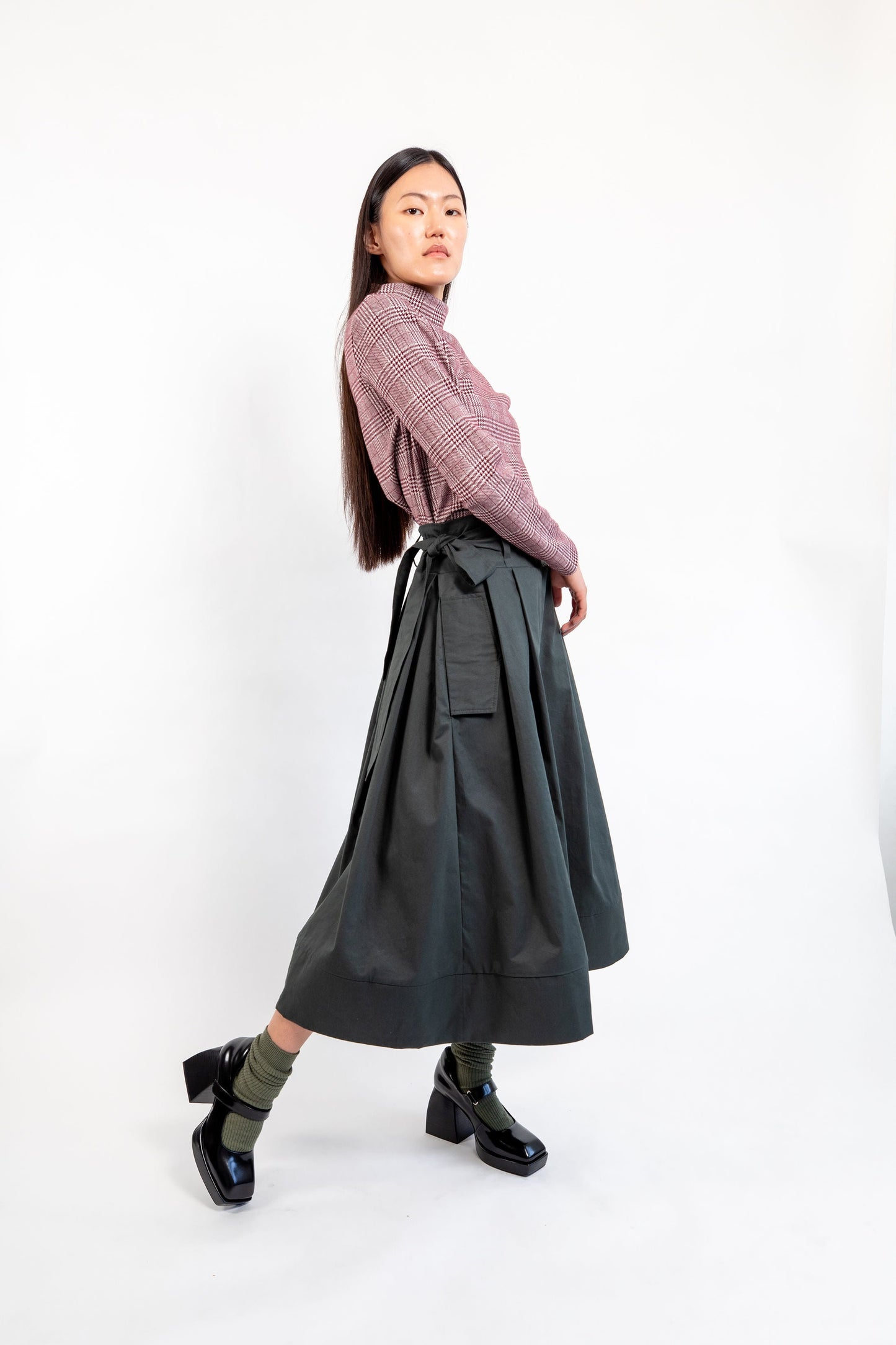 PLEATED SKIRT - Goreea Designs
