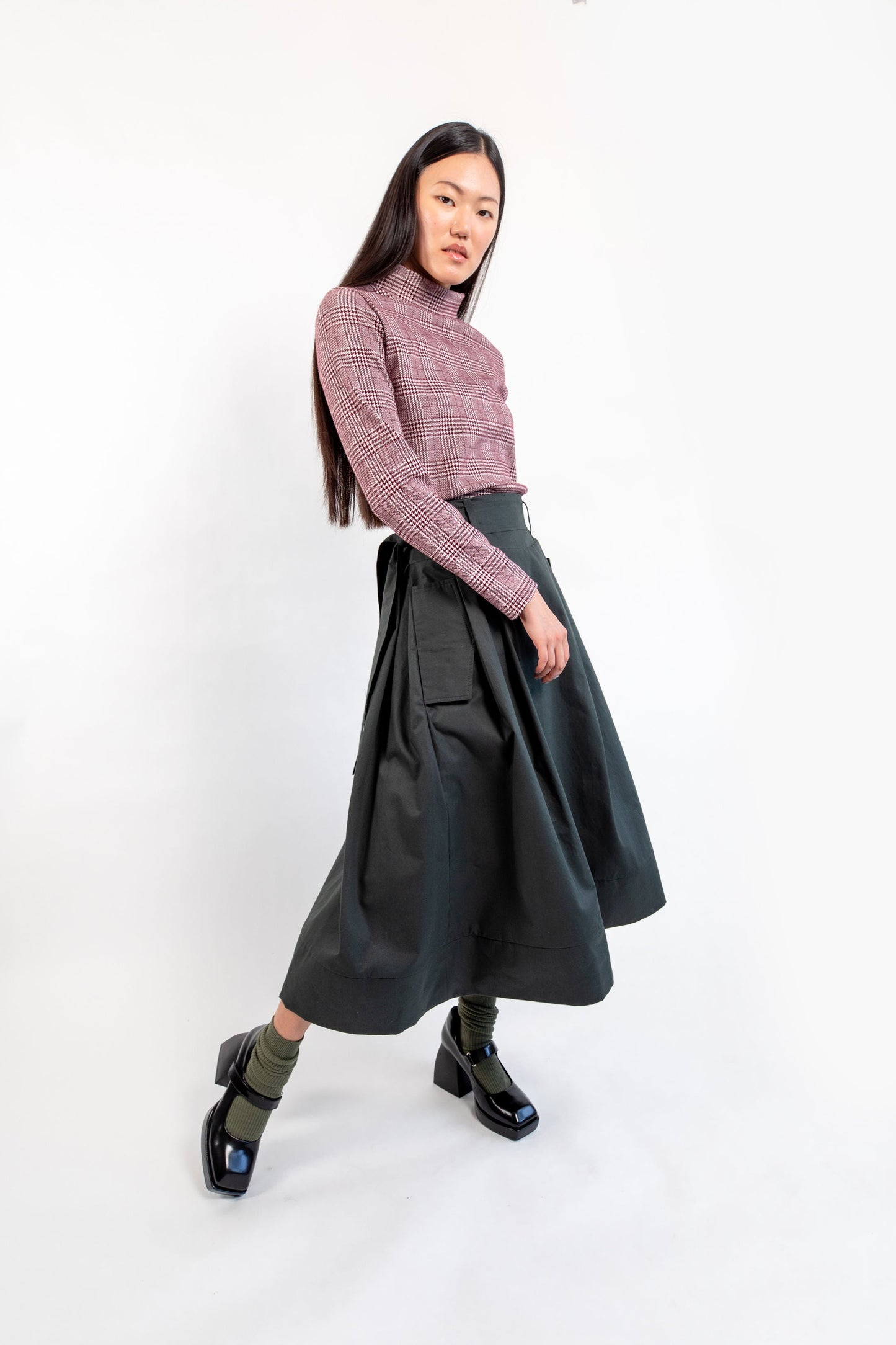 PLEATED SKIRT - Goreea Designs