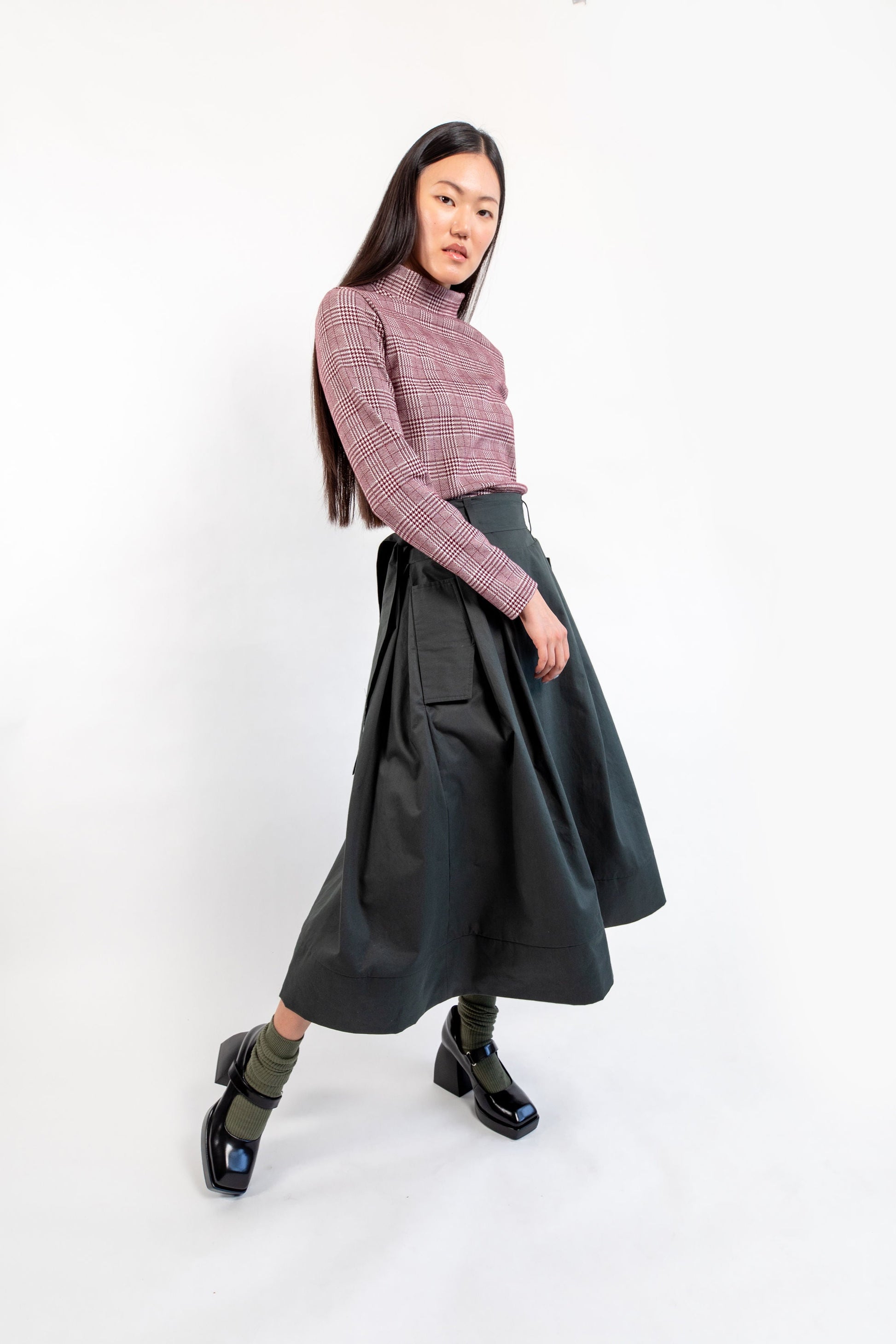 PLEATED SKIRT - Goreea Designs