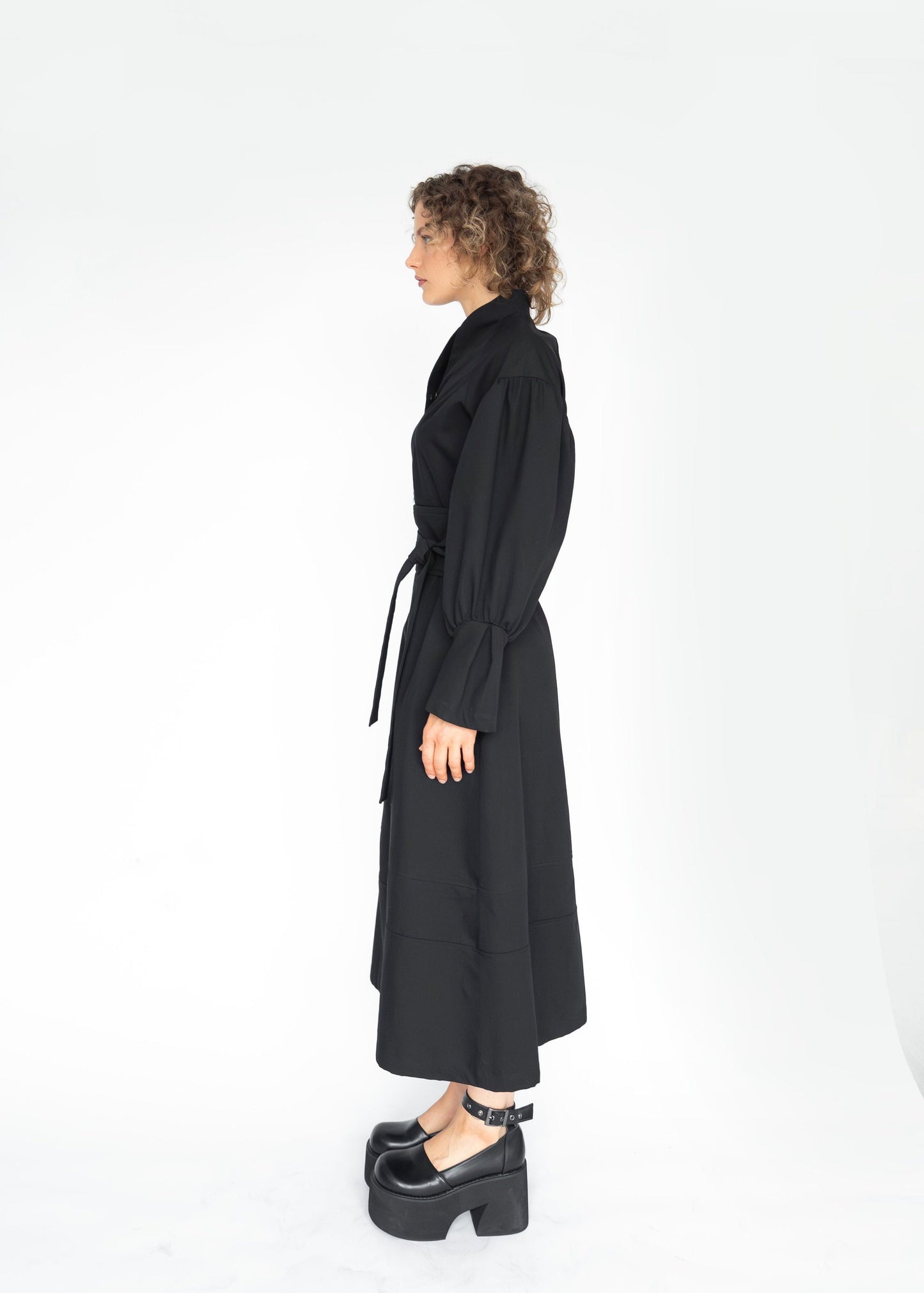 JULIA DRESS (Black) - Goreea Designs