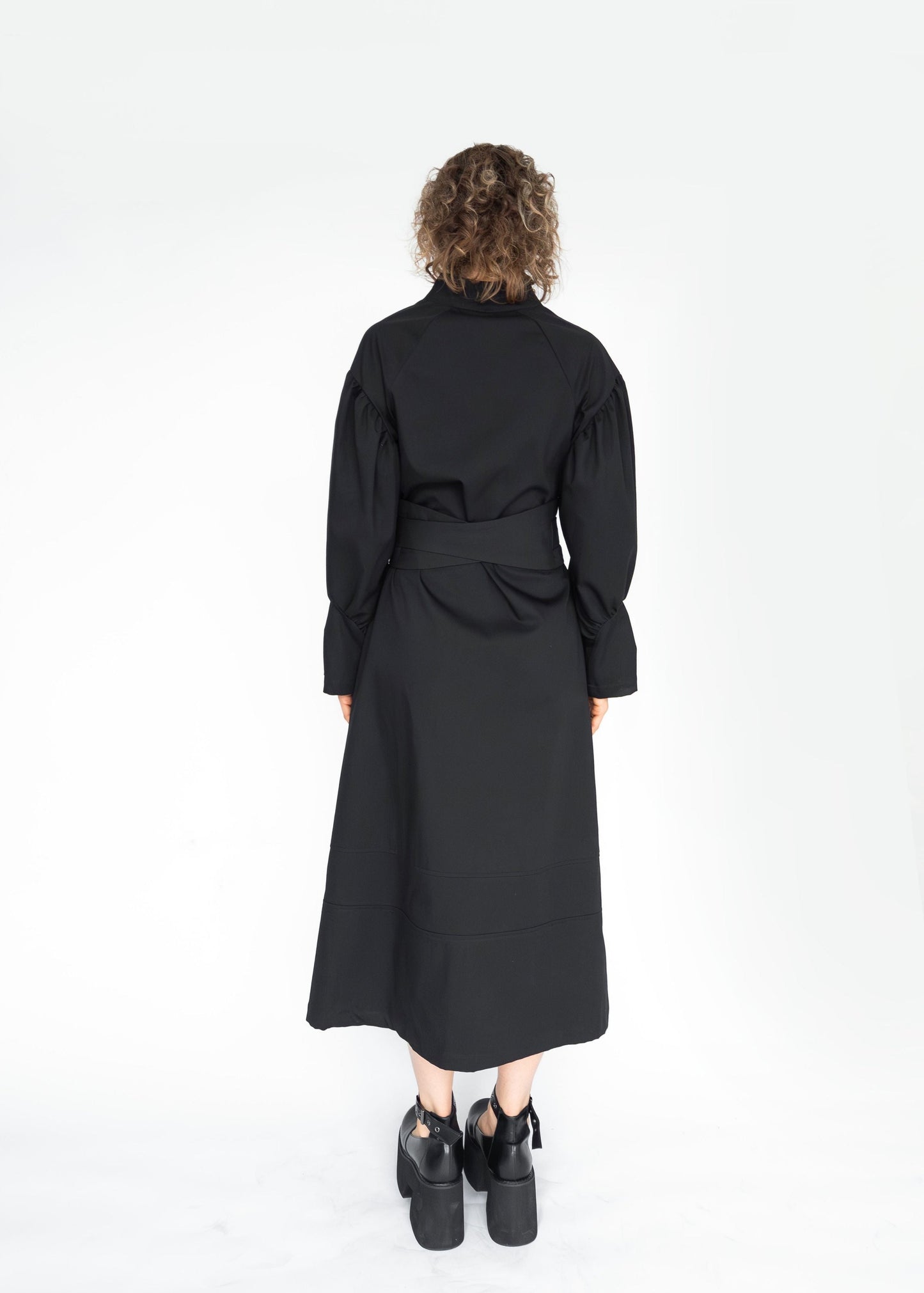 JULIA DRESS (Black) - Goreea Designs