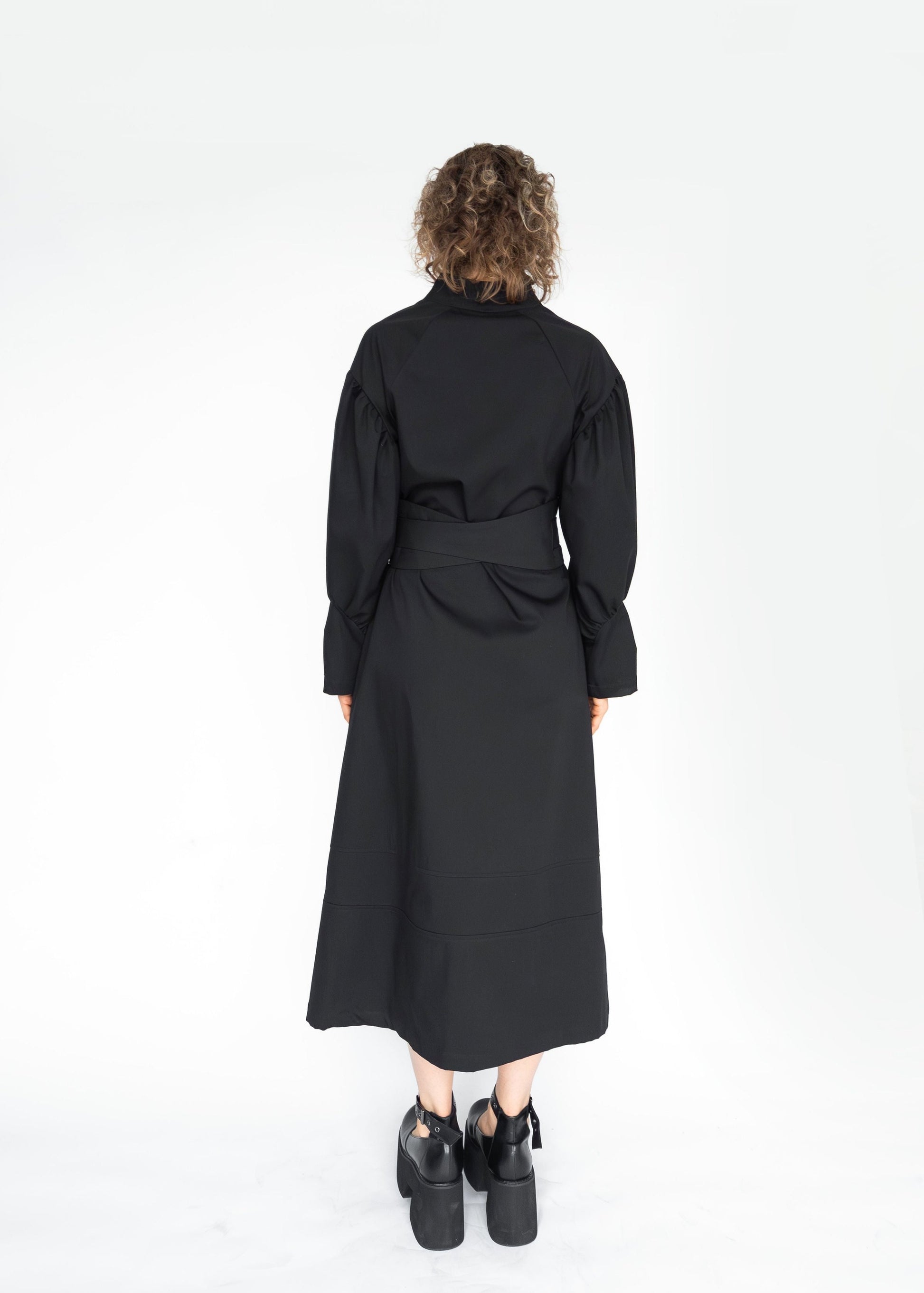 JULIA DRESS (Black) - Goreea Designs