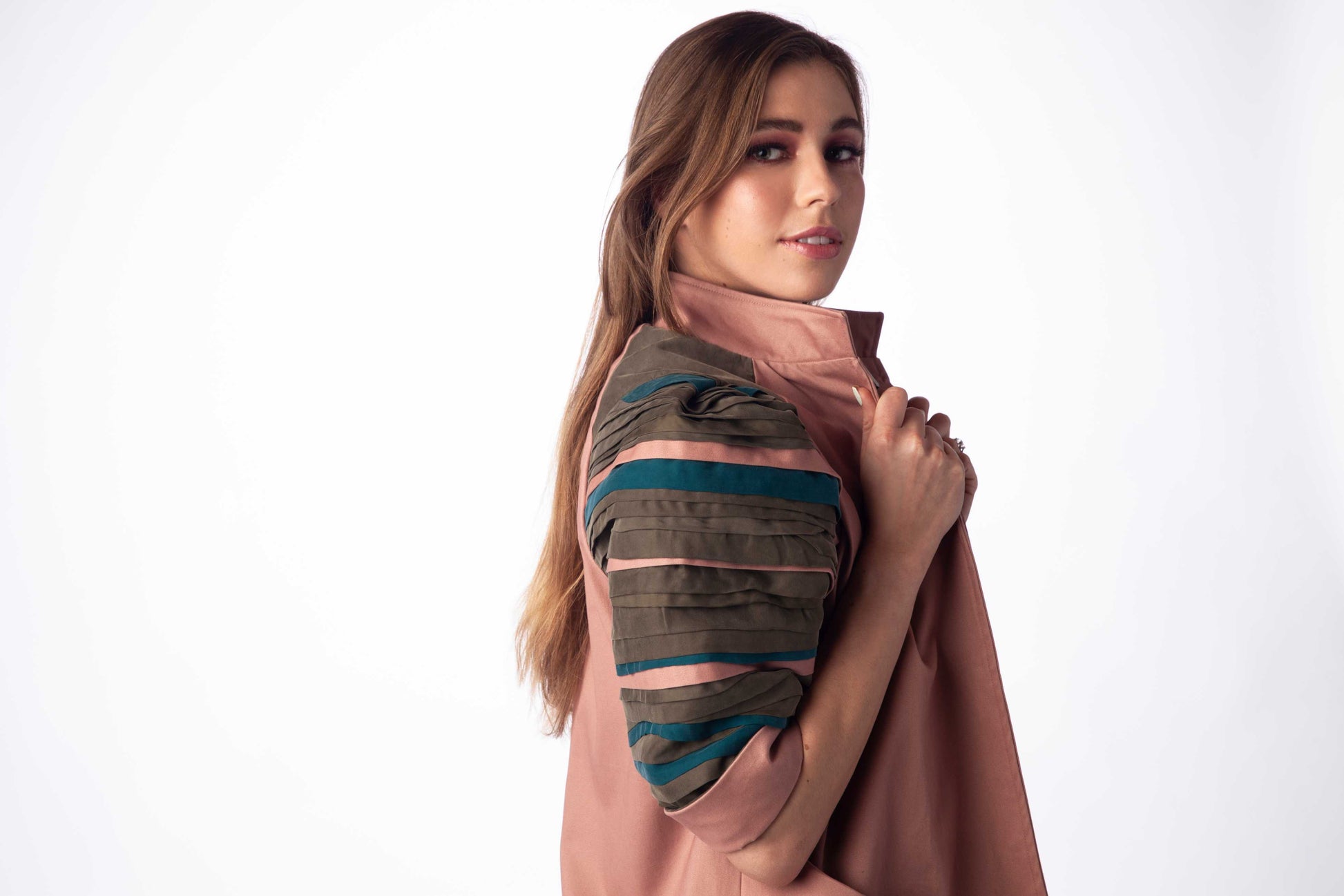 Three Quarter Sleeve Jacket - Goreea Designs