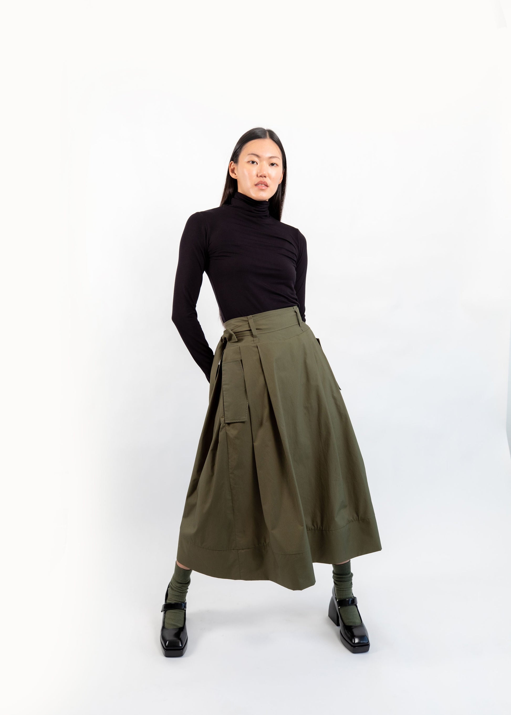 PLEATED SKIRT - Goreea Designs